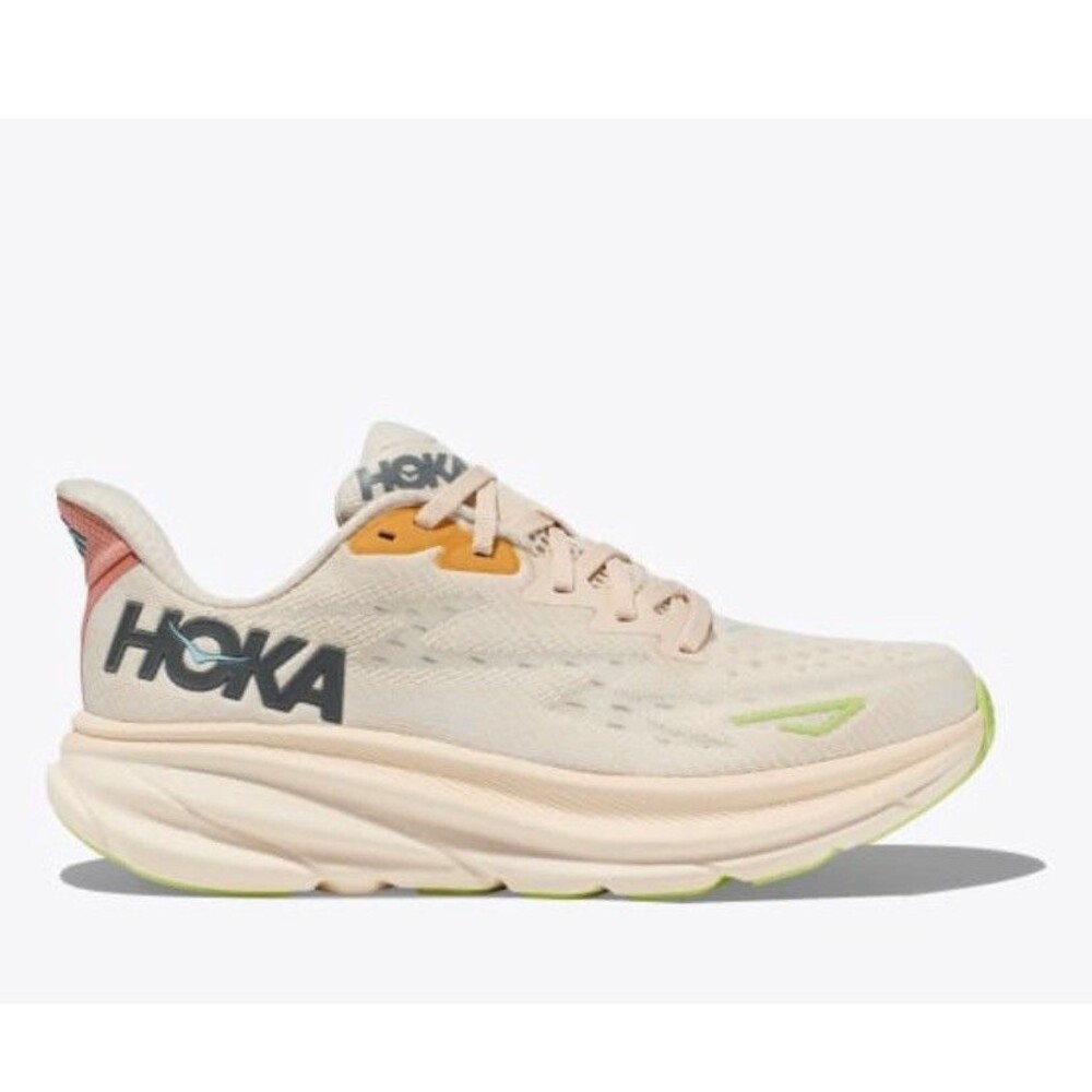 Hoka Clifton 9 Women's Size 9 B (Wide) Vanilla/Astral Running Shoes